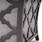 Ensemble de conversation feu de camp Venetia 5 pièces Sunbrella pour patio extérieur