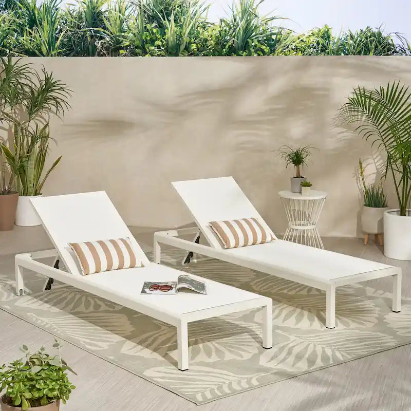 Cape Coral Kd Chaise Lounge Gry(Mp2)( Set Of 2 )