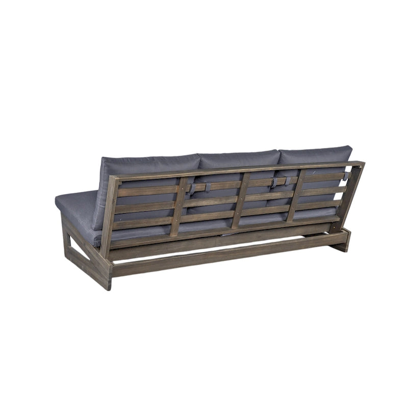 Christopher Knight Home - Ensemble canapé de jardin Sherwood en acacia avec table basse