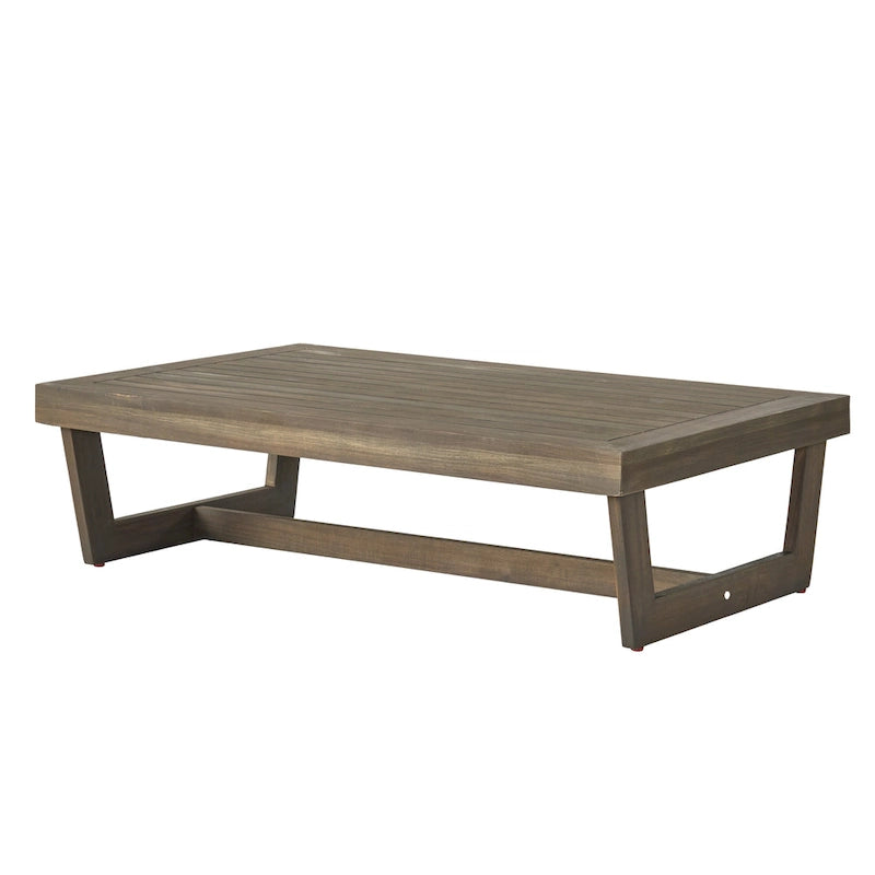 Christopher Knight Home - Ensemble canapé de jardin Sherwood en acacia avec table basse
