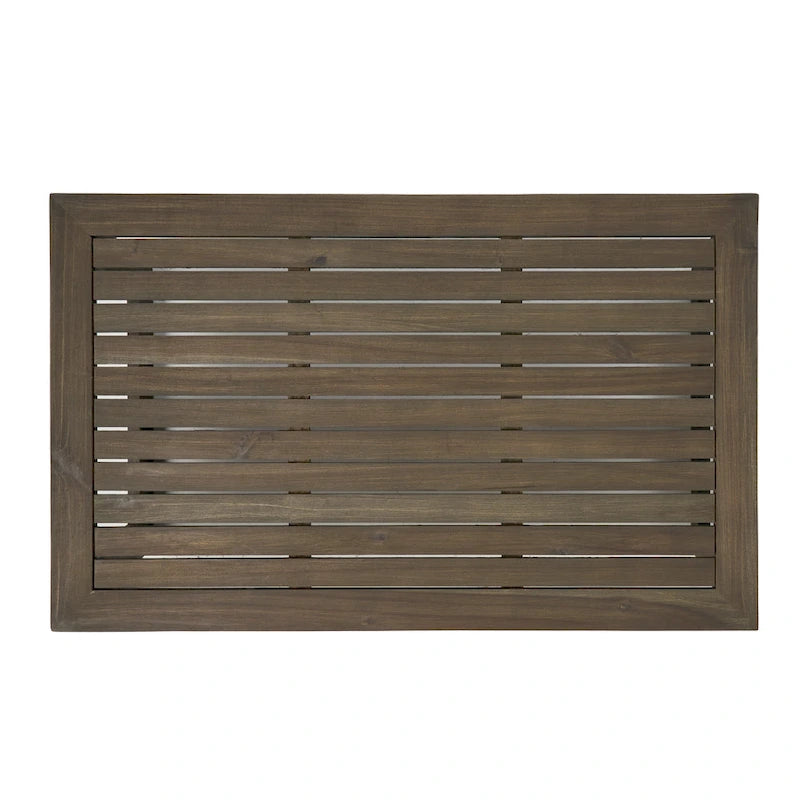 Christopher Knight Home - Ensemble canapé de jardin Sherwood en acacia avec table basse