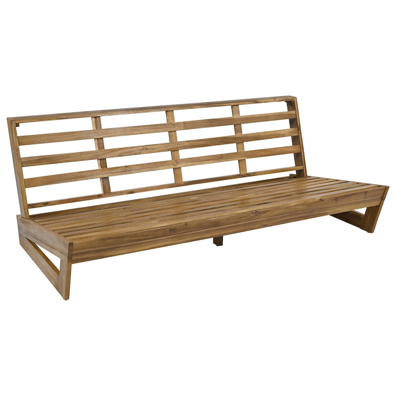 Christopher Knight Home - Ensemble canapé de jardin Sherwood en acacia avec table basse