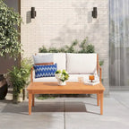 Ensemble de canapé d'extérieur 2 pièces avec table