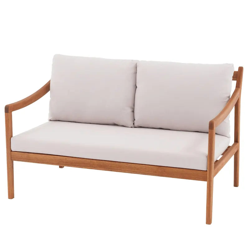 Ensemble de canapé d'extérieur 2 pièces avec table