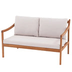 Ensemble de canapé d'extérieur 2 pièces avec table