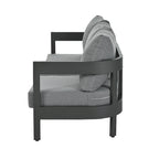 Ensemble de canapé d'extérieur moderne Roomfitters avec table, mobilier de patio multi-personnes pour jardin, cour, balcon