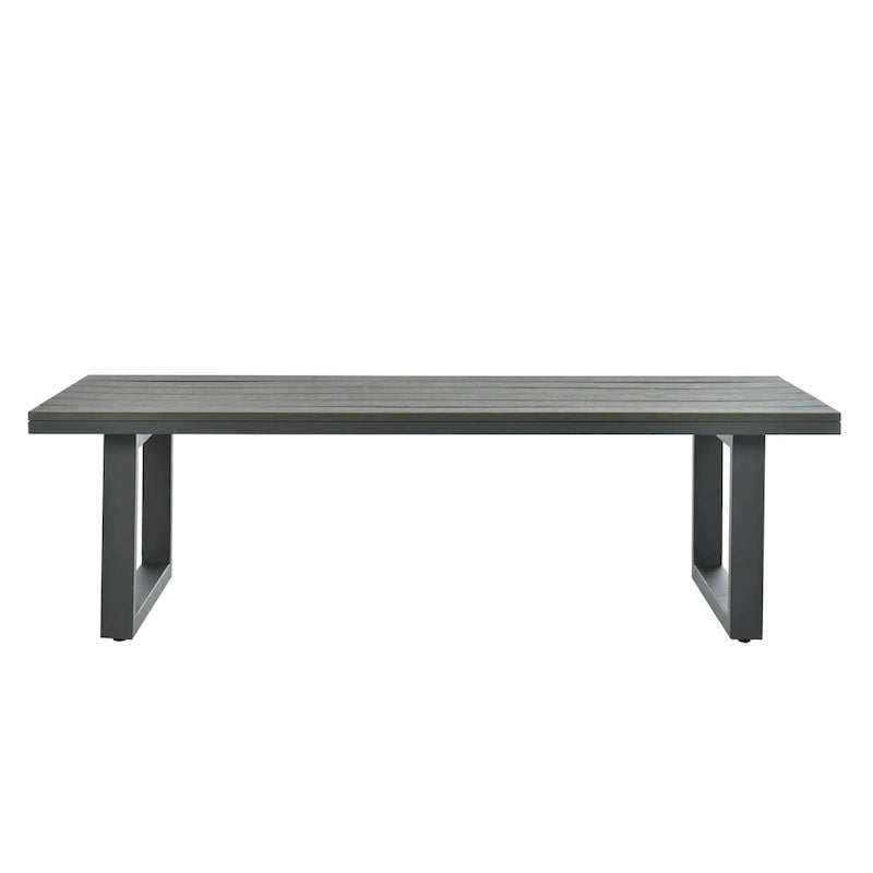 Ensemble de canapé d'extérieur moderne Roomfitters avec table, mobilier de patio multi-personnes pour jardin, cour, balcon