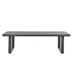 Ensemble de canapé d'extérieur moderne Roomfitters avec table, mobilier de patio multi-personnes pour jardin, cour, balcon