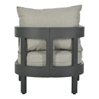 Ensemble de canapé d'extérieur moderne Roomfitters avec table, mobilier de patio multi-personnes pour jardin, cour, balcon