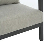 Ensemble de canapé d'extérieur moderne Roomfitters avec table, mobilier de patio multi-personnes pour jardin, cour, balcon