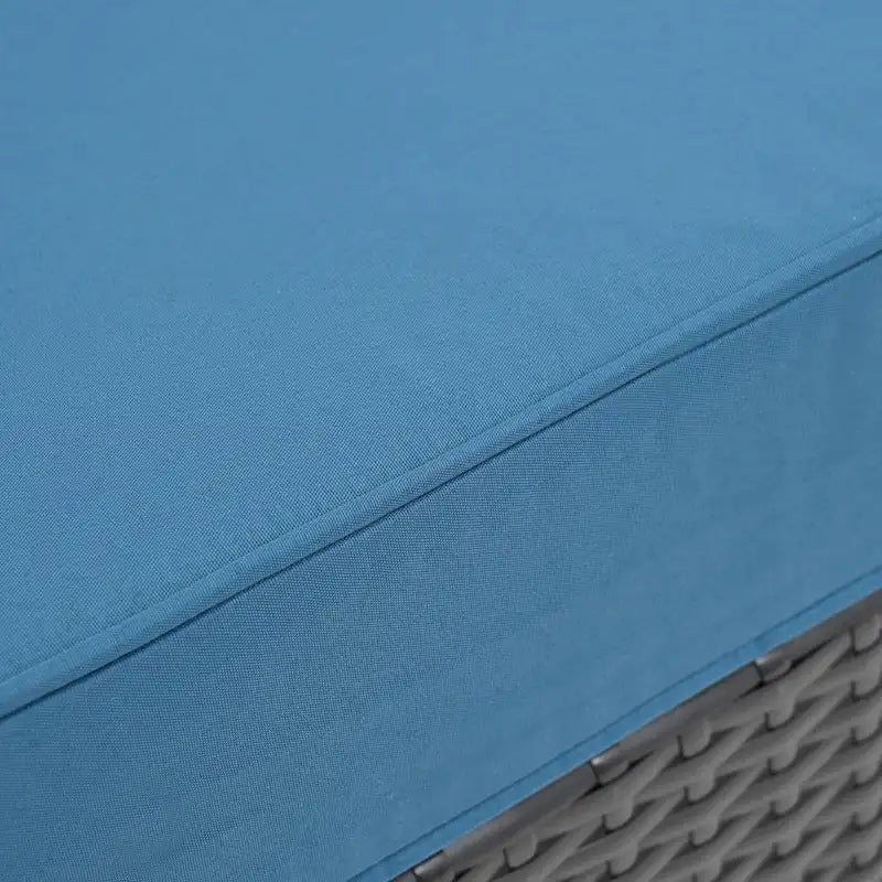 Ensemble de mobilier de jardin 10 pièces, canapé d'angle en rotin pour terrasse, ensemble de conversation résistant aux intempéries avec coussins et table basse