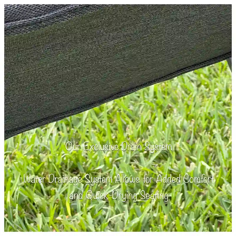 Ensemble de salle à manger d'extérieur Tropea 13 pièces en aluminium gris foncé avec sac de transport gris nuit - Non disponible