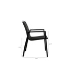 Ensemble de salle à manger d'extérieur Tropea 13 pièces en aluminium gris foncé avec sac de transport gris nuit - Non disponible