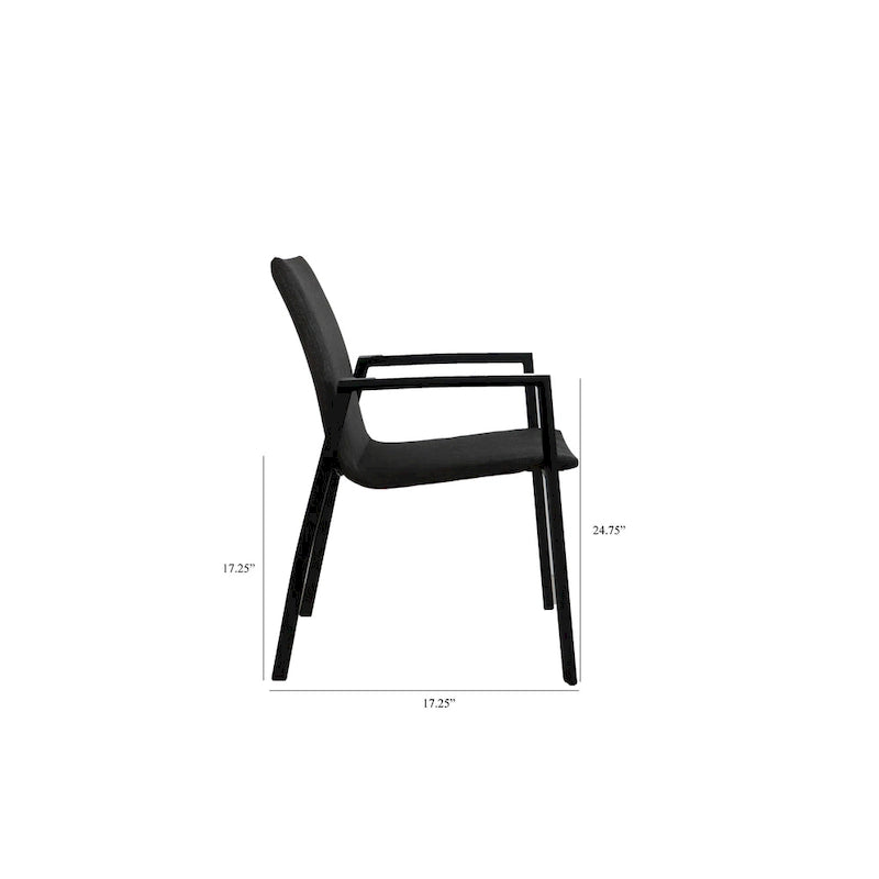 Ensemble de salle à manger d'extérieur Tropea 13 pièces en aluminium gris foncé avec sac de transport gris nuit - Non disponible