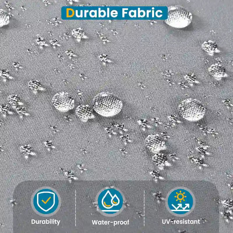 Ensemble de canapés d'angle d'extérieur 4 pièces