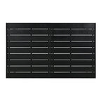 Ensemble de salle à manger d'extérieur 7 pièces, comprenant 6 chaises de patio empilables et une table rectangulaire pour patio ou balcon.