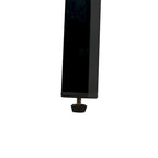 Ensemble de salle à manger d'extérieur 7 pièces, comprenant 6 chaises de patio empilables et une table rectangulaire pour patio ou balcon.