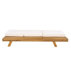 Ensemble de 2 chaises longues d'extérieur Michael en acacia de Christopher Knight Home