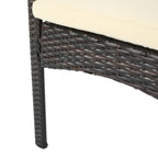 Ensemble de salle à manger extensible Elmar Outdoor 7 pièces en bois et osier par Christopher Knight Home