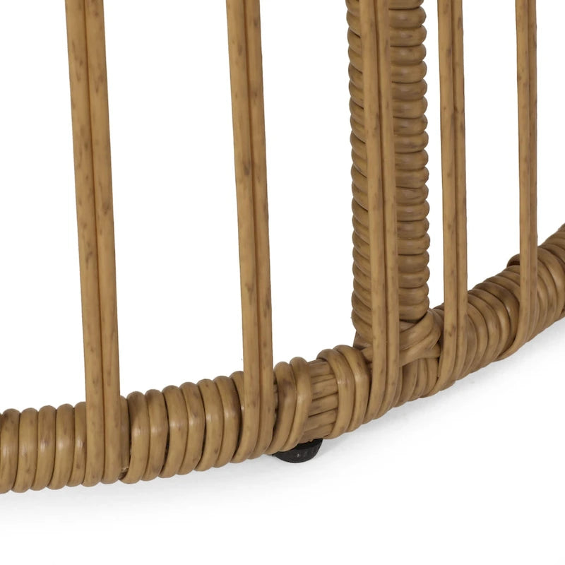 Table d'appoint d'extérieur en osier Caryl de Christopher Knight Home