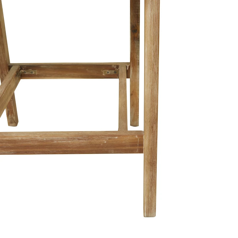 Canapé ou chaise d'extérieur contemporaine en bois gris foncé