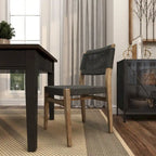 Canapé ou chaise d'extérieur contemporaine en bois gris foncé