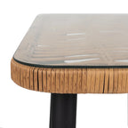 Ensemble de salle à manger d'extérieur SAFAVIEH Akeelah 7 pièces - 150 cm (L) x 91 cm (P) x 74 cm (H)