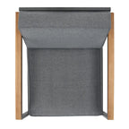 Ensemble de salon d'extérieur SAFAVIEH Astrit 4 pièces - 49 cm (L) x 28 cm (P) x 26 cm (H)