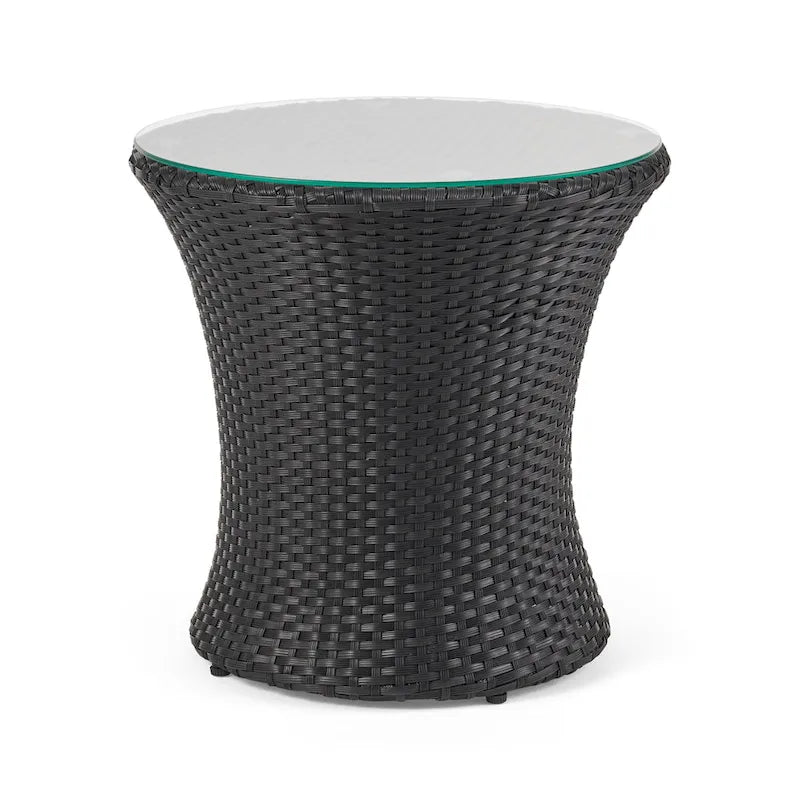 Ensemble de conversation en osier 3 pièces Kono par Christopher Knight Home