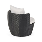 Ensemble de conversation en osier 3 pièces Kono par Christopher Knight Home