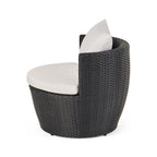 Ensemble de conversation en osier 3 pièces Kono par Christopher Knight Home