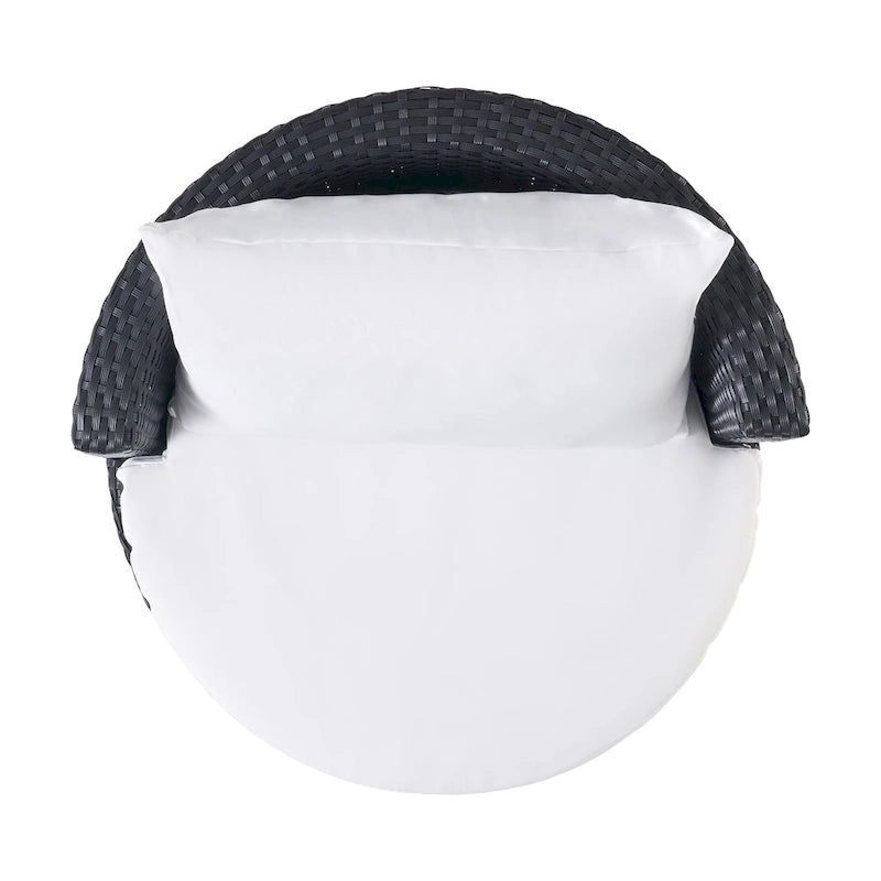 Ensemble de conversation en osier 3 pièces Kono par Christopher Knight Home