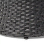 Ensemble de conversation en osier 3 pièces Kono par Christopher Knight Home