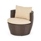 Ensemble de conversation en osier 3 pièces Kono par Christopher Knight Home