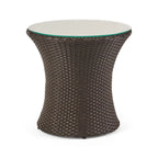 Ensemble de conversation en osier 3 pièces Kono par Christopher Knight Home