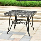 Segovia 39-inch Iron Patio Dining Table