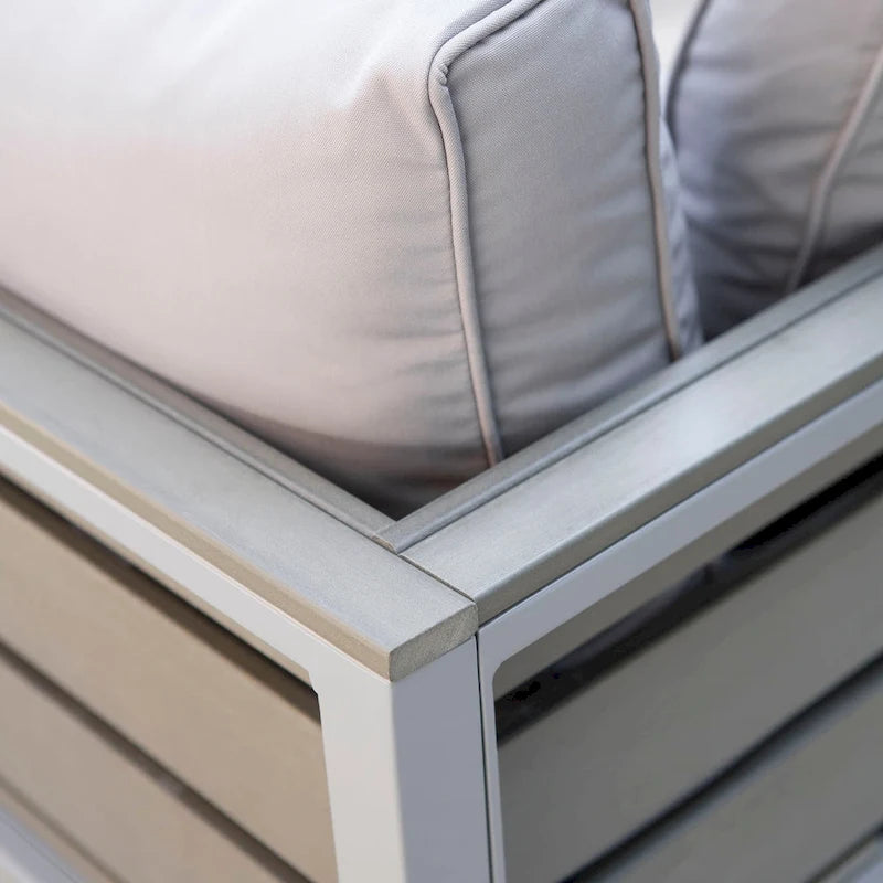 Ensemble de conversation d'extérieur 4 pièces Middlebrook Hampton Grey