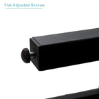 Ensemble de salle à manger rond bistro en métal 3 pièces MAISON ARTS pour patio