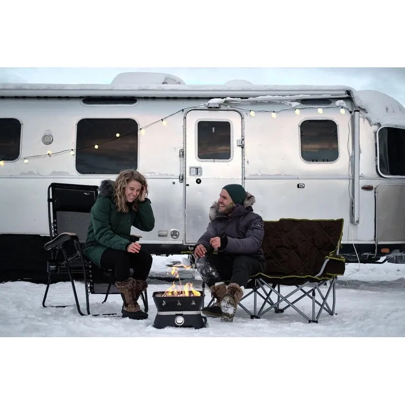 Fauteuil inclinable pliant TravelChair Lounge Lizard noir