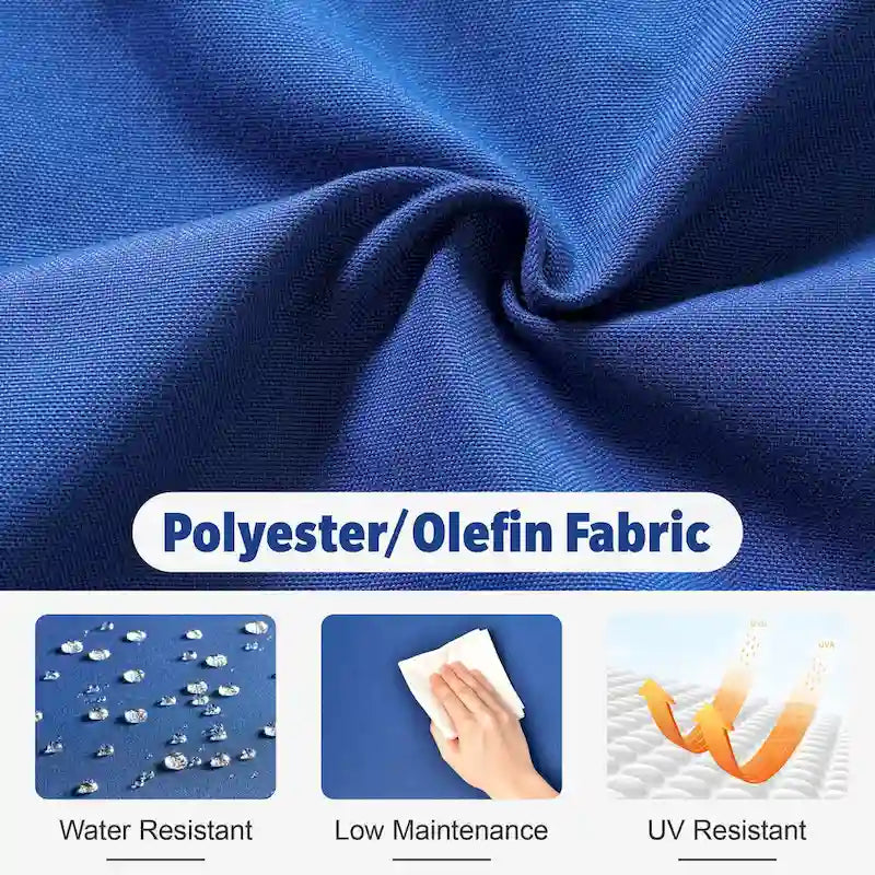 Ensemble de conversation de patio extérieur XIZZI 10 pièces avec foyer