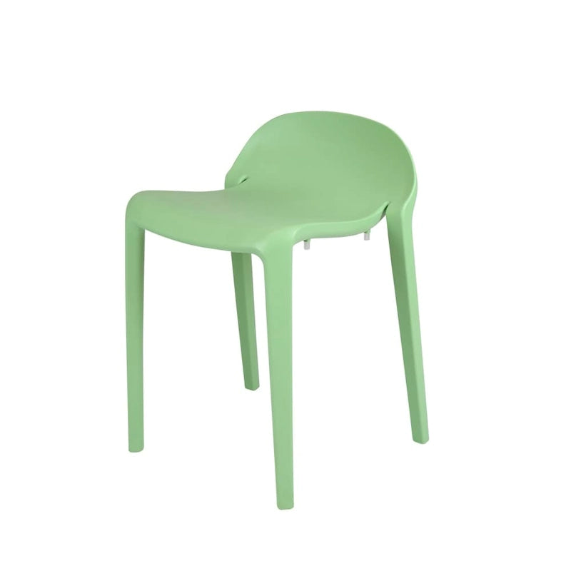 Tabourets bas empilables en résine Lagoon Joyous, lot de 2