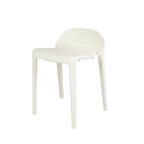 Tabourets bas empilables en résine Lagoon Joyous, lot de 2