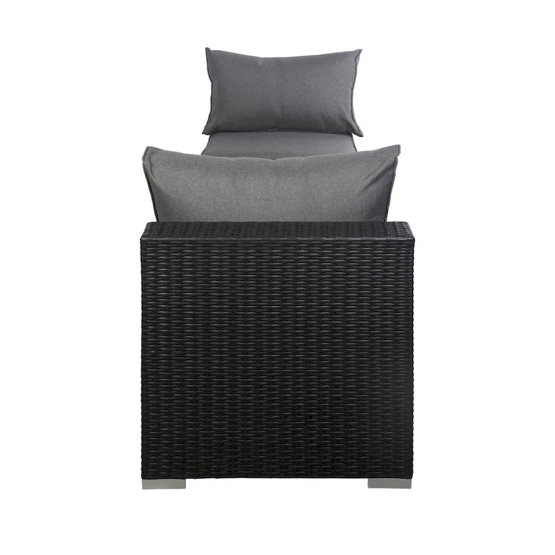 Chaises de jardin Luxton 64 avec coussins et table basse