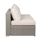 Chaises de jardin Luxton 64 avec coussins et table basse