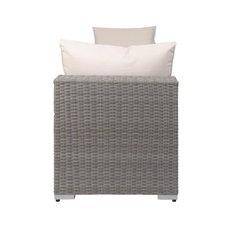 Chaises de jardin Luxton 64 avec coussins et table basse