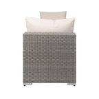 Chaises de jardin Luxton 64 avec coussins et table basse