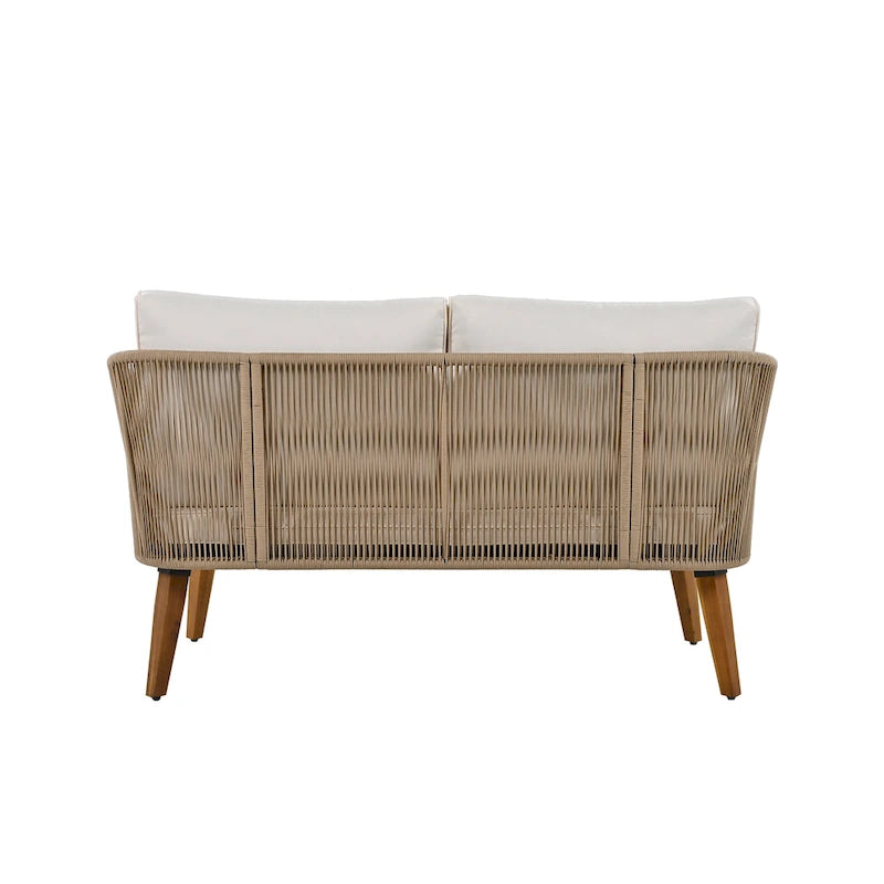 Ensemble de conversation de patio 4 pièces