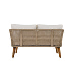 Ensemble de conversation de patio 4 pièces