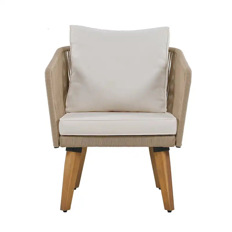 Ensemble de conversation de patio 4 pièces