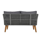 Ensemble de conversation de patio 4 pièces